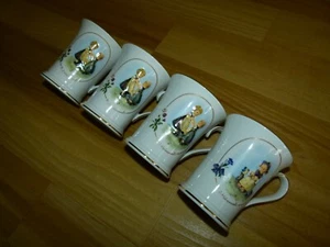 4 Henkelbecher Goebel mit M. I. Hummelmotiv, 350 ml, Porzellanfabrik Germany - Bild 1 von 7
