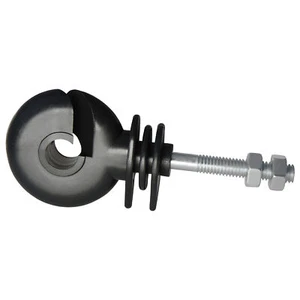 100 x Aislador de anillo M6 rosca métrica Aisladores de anillo Aisladores de valla de pasto - Imagen 1 de 1