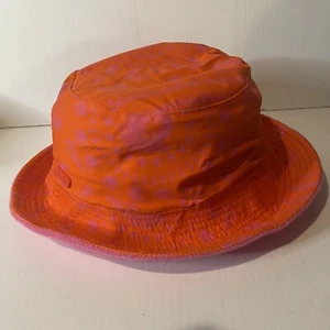 Roxy x Mimi Elashiry Collab Reversible Pink & Orange Bucket Hat OSFM - 2024 - Picture 1 of 5