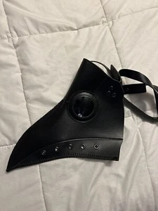 Fun Doctor Bird Mask Long Nose Beak Steampunk Plague Halloween Adult Costume - Picture 1 of 4