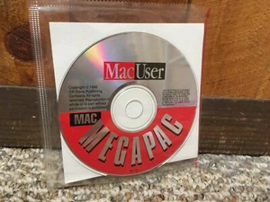 Vintage MACUSER MEGAPAC CD 1995 New Mac User Maga Pac CD 1995 - Picture 1 of 3