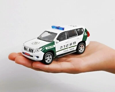 TOYOTA LAND CRUISER POLICÍA ISRAELÍ MAGAV COCHE FRONTERIZO MODELO ESCALA 1:43 PINTURA ANTIGUA Foto 1 de 4