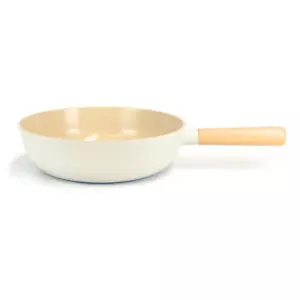 Scatola Aperta, Neoflam FIKA Padella Wok Antiaderente 10" Mescolare con Manico in Legno - Foto 1 di 10