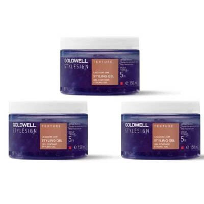 3x Goldwell Stylesign Texture Lagoom Jam Styling Gel je 150ml = 450ml Haargel - Bild 1 von 4