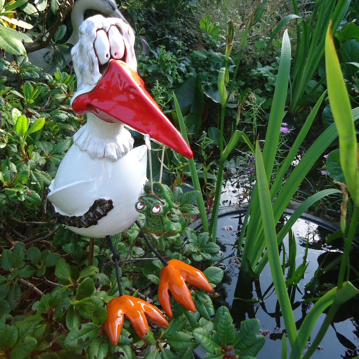 4 Stück Kleine Vogel-Dekofiguren Aus Harz – Set In Rot, Grün, Schwarz & Gelb Für Garten, Blumentöpfe & Fensterbank