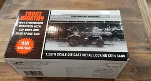 Liberty Classics Spec Cast TRUSTWORTHY 1914 Studebaker Roadster Toy Bank - Picture 1 of 2