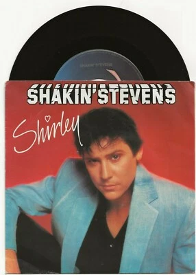 SHAKIN' STEVENS SHIRLEY 1982 SINGLE FROM NETHERLANDS, MINT CONDITION - Image 1 of 2