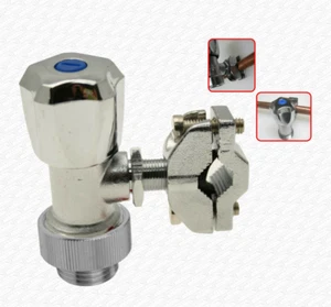 Isolating Valve Self Plumb for 1/2" Shower Hose Attachment Bidet Spray Adapter - Picture 1 of 9