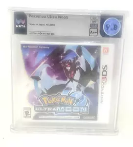 Pokemon Ultra Moon Nintendo 3DS 2DS Early Print Sealed New WATA 9.8 A++ Graded - Picture 1 of 9