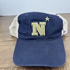 Navy Midshipmen Hat Snapback Blue Hat Adjustable Adult Size Hat Blue Cap
