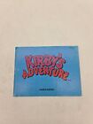KIRBY'S ADVENTURE Nintendo NES-KR-HOL FRA PALB NOTICE MODE D'EMPLOI HANDLEIDINGE