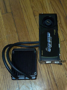 PNY NVIDIA GeForce GTX 580 (VCGGTX580XPB-LC) 1.5GB / 1.5GB (max) GDDR5 SDRAM PCI