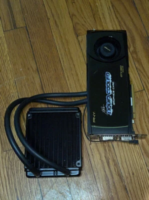 PNY NVIDIA GeForce GTX 580 (VCGGTX580XPB-LC) 1.5GB / 1.5GB (max) GDDR5 SDRAM PCI - Image 1 of 4