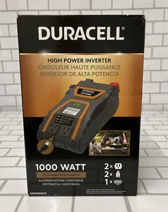 DURACELL INVERTER ALTA POTENZA 1000 WATT #1567291 *NUOVO *SIGILLATO - Foto 1 di 8