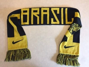 Unique Nike Brazil Brasil Soccer Scarf Proto Sample 2009 Pre World Cup - Picture 1 of 8