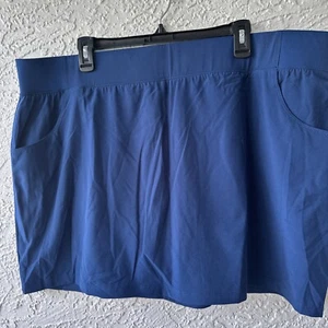 Reel Legends Adventure marineblau Skort, Größe 2X, neu mit Etikett! Orig $ 38 Walk Fisch Sport - Bild 1 von 7