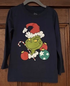 The Grinch Dr. Seuss Blue Long Sleeves Christmas Causal Family Fun Santa Hat 5 - Picture 1 of 12