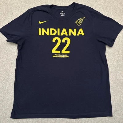 Nike Explorer Edition T-Shirt Women's XL Blue Caitlin Clark Indiana Fever #22 - Image 1 of 4