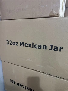 Empty Plastic Horchata Jars 32 Oz Clear Jars Case Of 60 Pieces - Picture 1 of 2