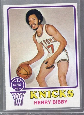 1973-74 Topps #48 Henry Bibby - Image 1 of 2