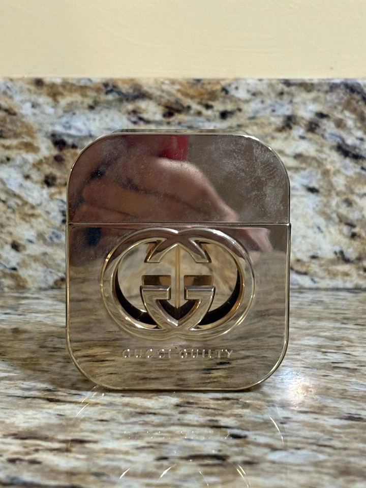 Gucci Guilty EDT Spray Women 1.6 fl oz (50 Ml) Vintage Metal Bottle NEW W/O BOX - Image 1 of 3