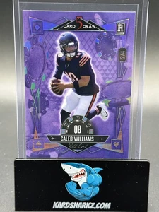 2024 Wild Card 5 Card Draw Purple Caleb Williams RC /4 Chicago Bears RC Rookie  - Bild 1 von 2
