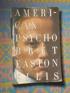 American Psycho (First Edition Vintage, 1991) Brett Easton Ellis Paperback Book - Foto 1 di 9