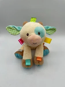 Mary Meyer Baby Taggies Kuh Plüsch Casey Kalb Signatur Laschen Bänder sensorisch 2014 - Bild 1 von 10