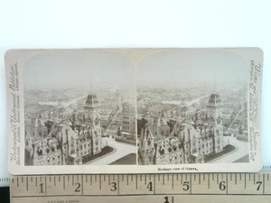 Birdseye Veduta di Ottawa Ontario Canada Stereoview antico c1890s - Foto 1 di 2