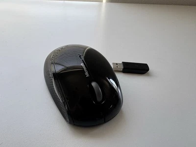 Microsoft Wireless Mouse 5000 with USB Dongle – Tested & Working - Image 1 of 4