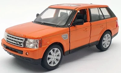 Kinsmart 1/38 Scale KT5321D - Range Rover Sport Back and Go - Orange - Image 1 of 4