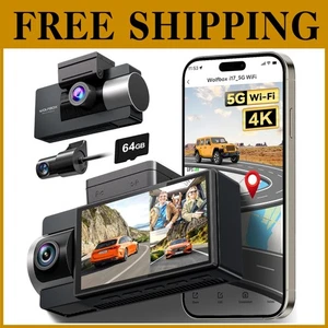 i17 Dash Cam with App Control, Wireless Display - Picture 1 of 11