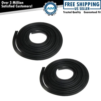 Door Weatherstrip Seal Kit Front Fits 94-04 Chevrolet GMC - Image 1 of 3