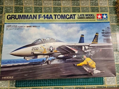 F-14A LATE (CARRIER LAUNCH SET) - TAMIYA SCALA 1/48 - Immagine 1 di 2