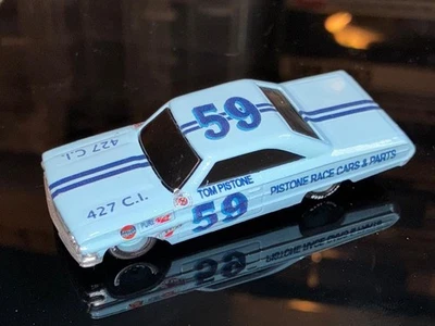 Ford Galaxie 1964 Ford Galaxie campeón de carreras Tiger Tom pistone personalizado, piezas de autos de carreras de pistón Foto 1 de 4