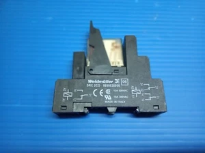 Rele 24v DC 8 A de 2 contactos weidmuller + Base De Rele / relay 24 v DC - Imagen 1 de 4