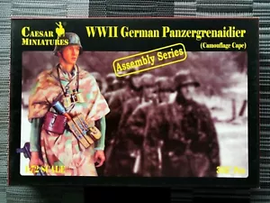 CAESAR MINIATURES 1/72 WW 2 GERMAN PANZERGRENAIDIERS SOLDIERS CAMO CAPES 7717 - Bild 1 von 5