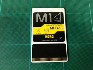 KORG M1 PROGRAM CARD BUNMAY MPC-13 - Picture 1 of 2