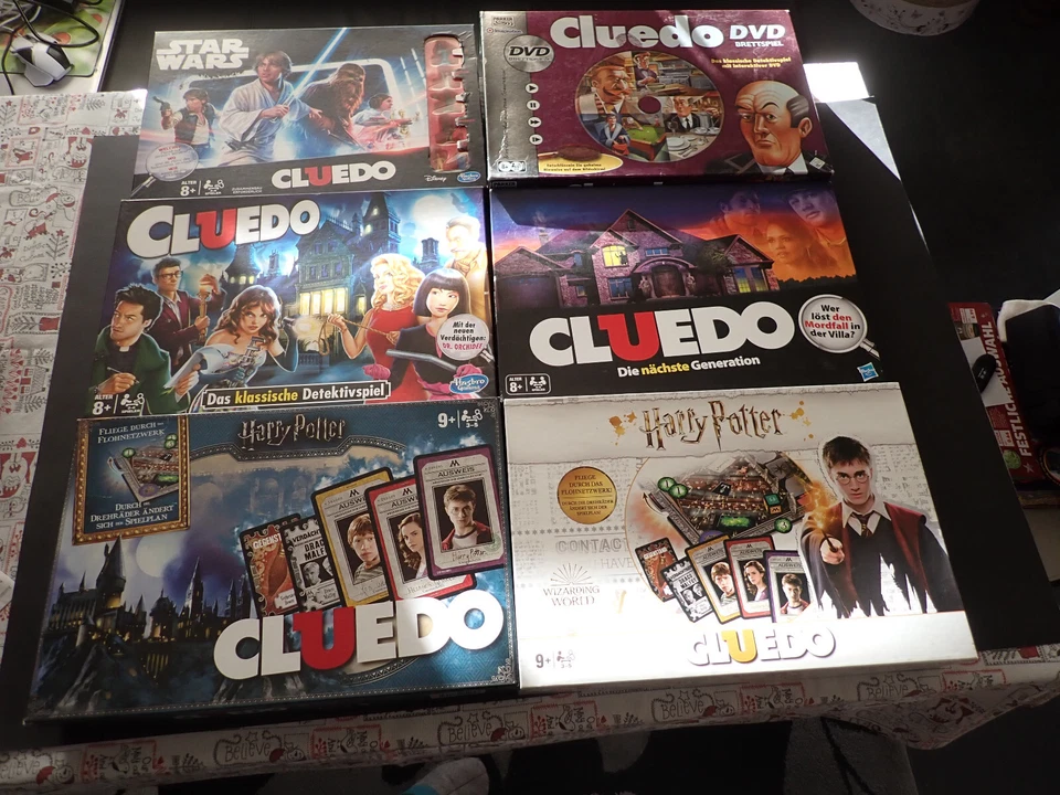 Cluedo- Varianten zum Aussuchen - Bild 1 von 1