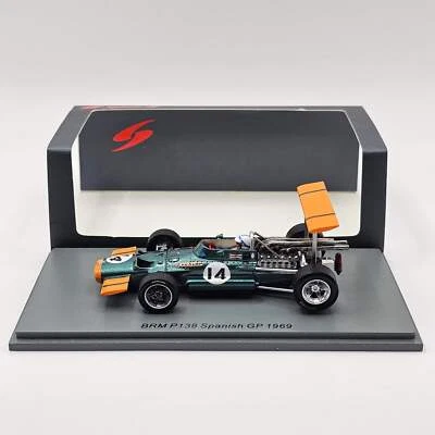 Spark BRM P138 #14 John Surtees GP de España 1969 escala 1/43 S5705 Foto 1 de 4