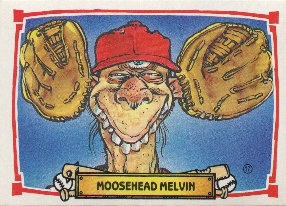 Baseball Awesome All Stars   Gross Outs 1988  Individual Trading Cards & Sticker - Image 1 of 1