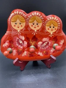 Matryoshka Metal Wall Plaque With Hooks - Imagen 1 de 9