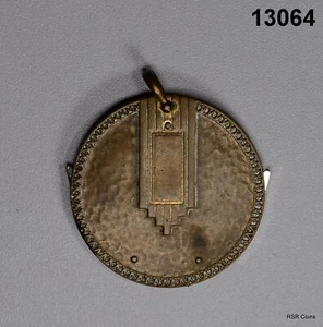 HICKOK COIN STYLE 2 BLADED KNIFE MADE IN AMERICA 1-1/2" DIAMETER #13064 - Picture 1 of 4