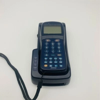 DENSO BHT-8000 D 4mb código de barras práctico escáner de terminal IVA incluido con base de carga Foto 1 de 4