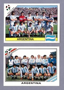 ARGENTINA "Maradona" 2 Figurine Panini WC CUP STORY Mexico 86 + ITALIA 90 NEW - Imagen 1 de 2