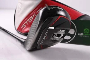 Left Hand Taylormade Stealth 2 Plus #5 Wood / 18 Degree / Regular Flex HZRDUS 65 - Picture 1 of 9