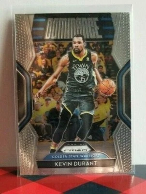 2018-19 Panini Prizm - Dominance #9 - Kevin Durant - Warriors - Image 1 of 2