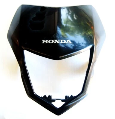 CRF250L/M VISOR HEADLIGHT 黑色 61301-KZZ-900ZC 12-20 HONDA OE 优先航空邮件 — 第 1/4 张图片