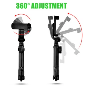 Portable Phone Mount Monopod Tripod&Remote iPhone 16/15/14Samsung Galaxy S25 S23 - Picture 1 of 16