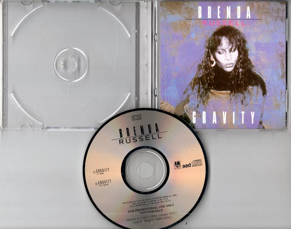 Brenda Russell Promo-CD GRAVITY © 1988 A&M Records USA 2-track # CD 17581 - Bild 1 von 1